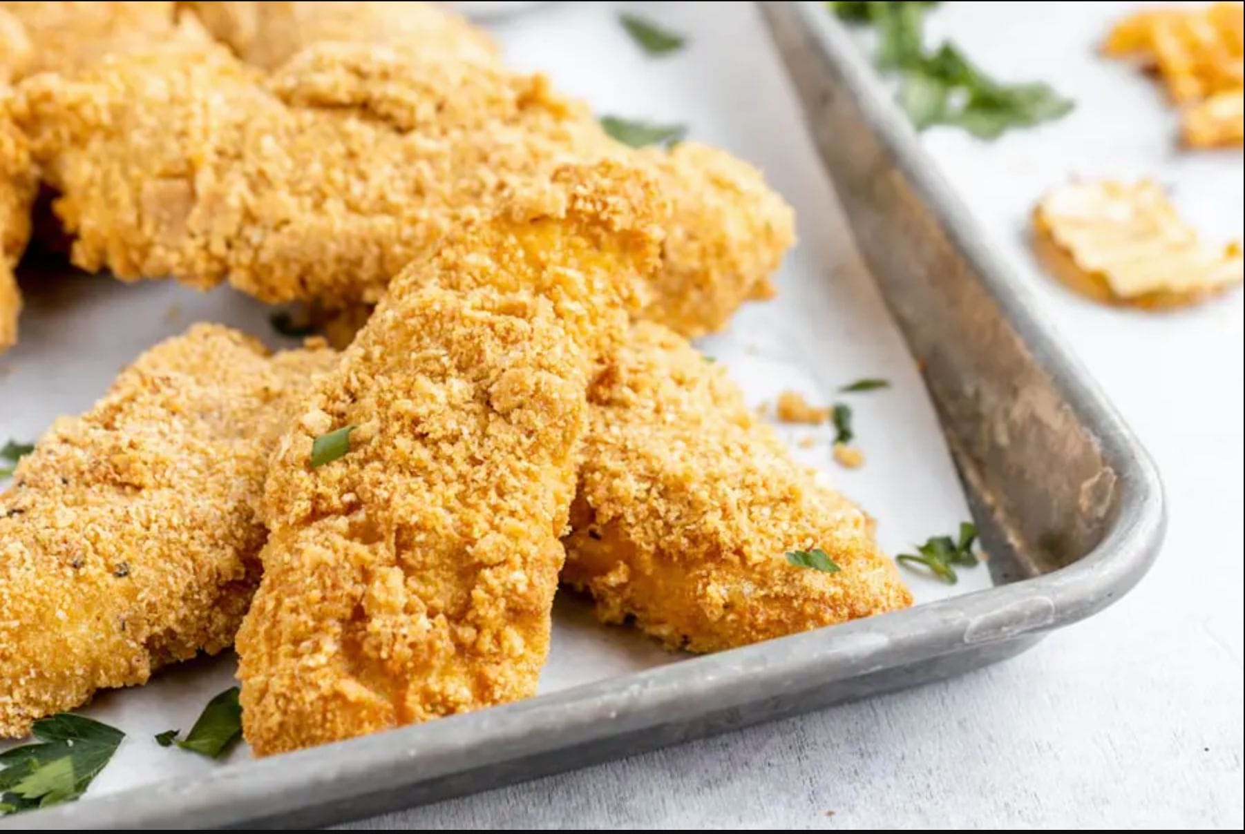 Keto chicken tenders pork rinds